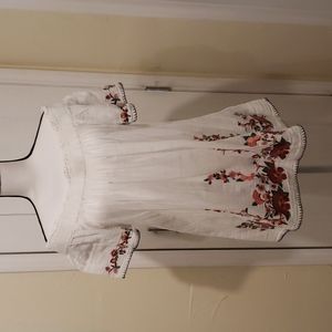 Tasha Polizzi White Blouse